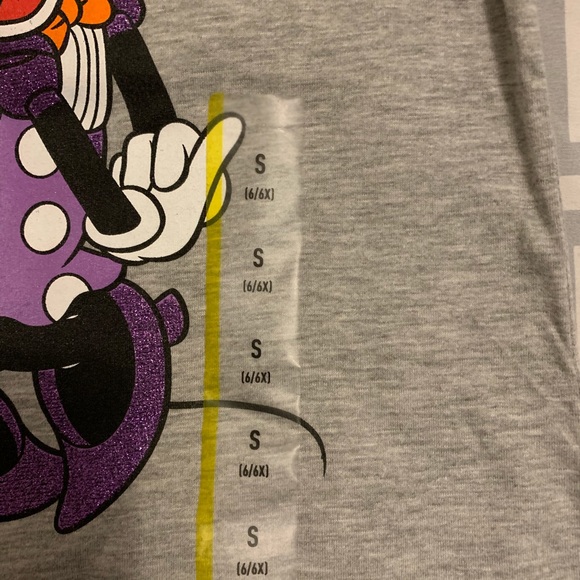 Minnie Mouse Shirt Size XS 4 5 S 6 6X NWT - Picture 11 of 13